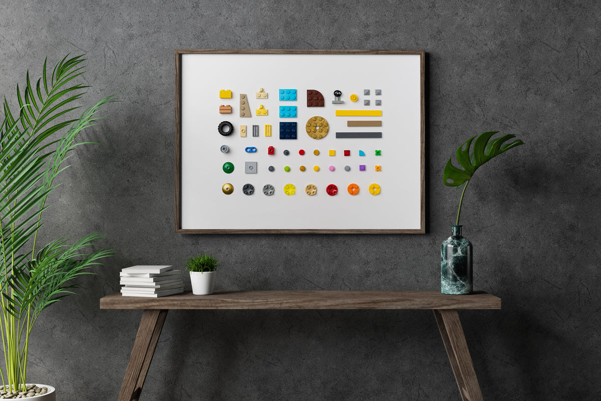 Lego best sale wall prints