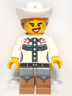 Cowgirl LEGO Minifigure