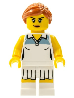 Tennis Player LEGO Minifigure