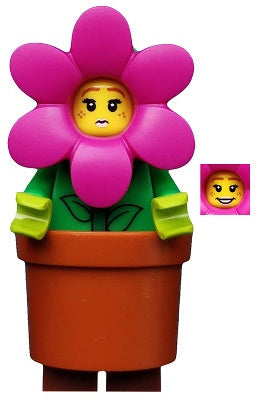 Flowerpot Girl LEGO Minifigure