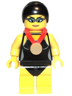 Swimming Champion LEGO Minifigure