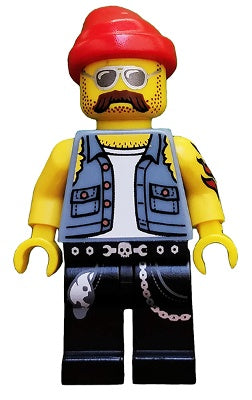 Motorcycle Mechanic LEGO Minifigure