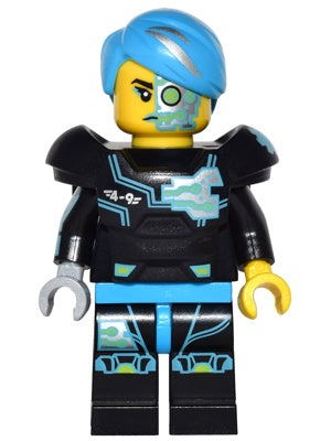 Cyborg LEGO Minifigure