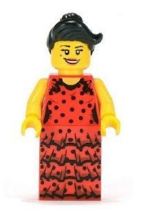 Flamenco Dancer LEGO Minifigure