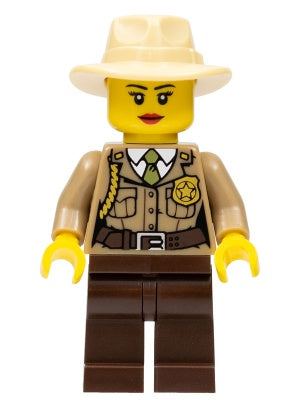 Detective Female LEGO Minifigure