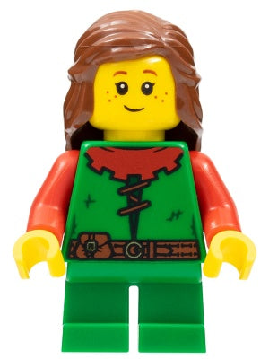 Forest Girl LEGO Minifigure