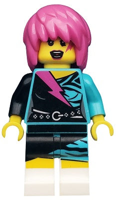 Rocker Girl LEGO Minifigure