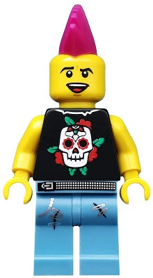 Punk Rocker LEGO Minifigure