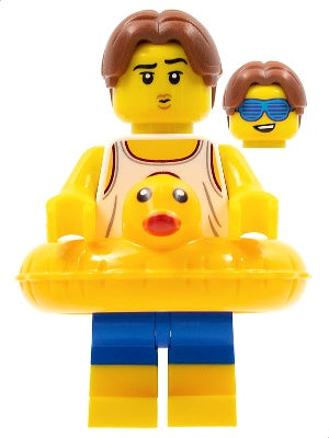 Beach Party Dude LEGO Minifigure