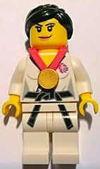 Judo Fighter LEGO Minifigure