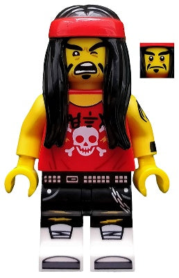 Gong & Guitar Rocker LEGO Minifigure