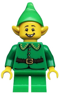 Holiday Elf LEGO Minifigure