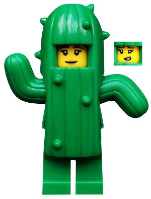 Cactus Girl LEGO Minifigure