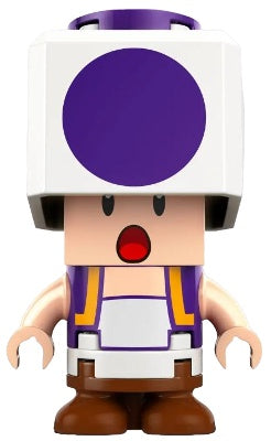 Purple Toad LEGO Minifigure