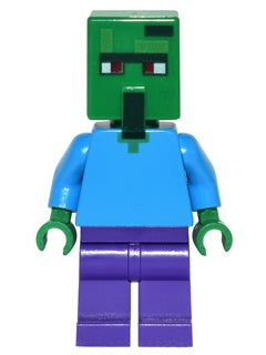 Zombie Villager LEGO Minifigure