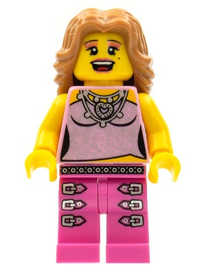 Pop Star LEGO Minifigure