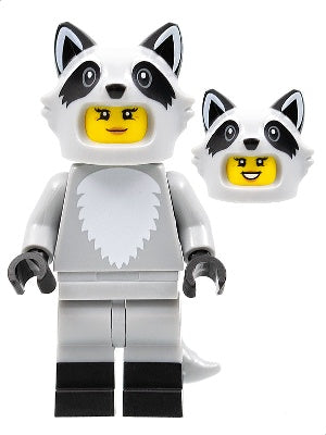 Raccoon Costume Fan LEGO Minifigure