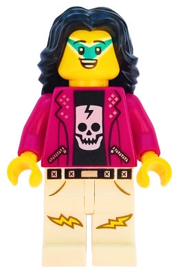 Rock Singer LEGO Minifigure