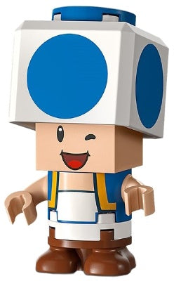 Blue Toad LEGO Minifigure