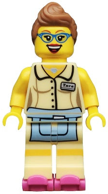 Diner Waitress LEGO Minifigure