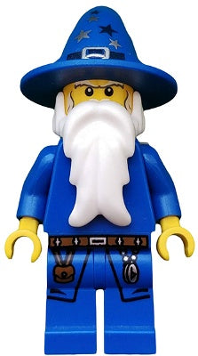 Blue Wizard LEGO Minifigure