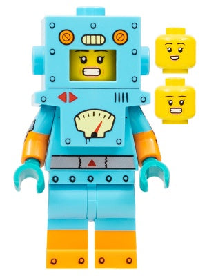 Cardboard Robot LEGO Minifigure