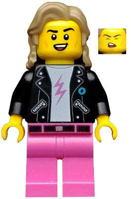 80s Musician LEGO Minifigure