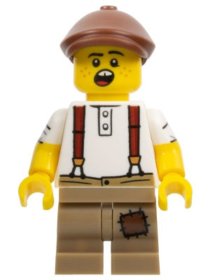 Newspaper Kid LEGO Minifigure