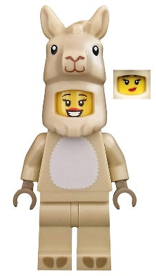 Llama Costume Girl LEGO Minifigure