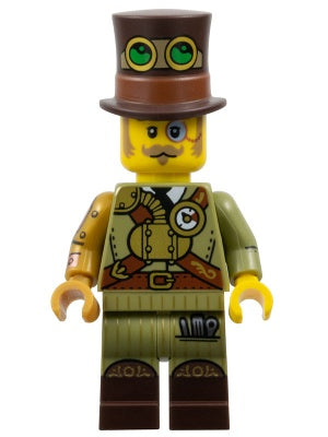 Steampunk Inventor LEGO Minifigure