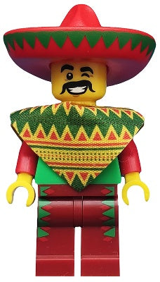 Taco Tuesday Guy LEGO Minifigure