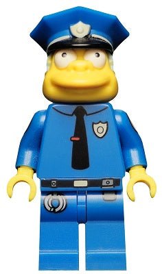 Chief Wiggum LEGO Minifigure