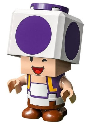 Purple Toad LEGO Minifigure