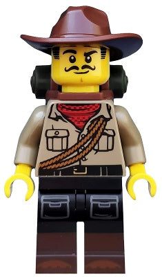 Jungle Explorer LEGO Minifigure