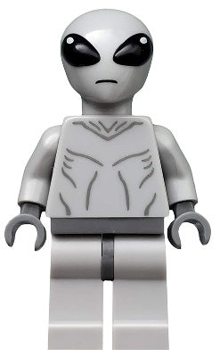 Classic Alien LEGO Minifigure