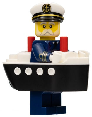 Ferry Captain LEGO Minifigure