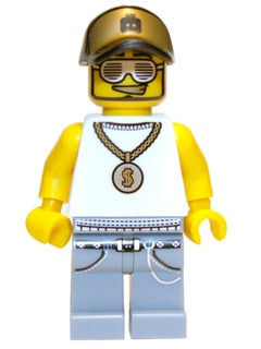 Rapper LEGO Minifigure