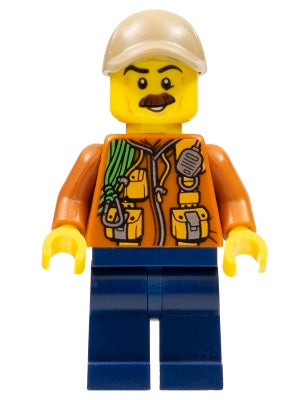 Jungle Explorer LEGO Minifigure