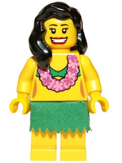 Hula Dancer LEGO Minifigure