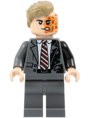 Two-Face LEGO Minifigure