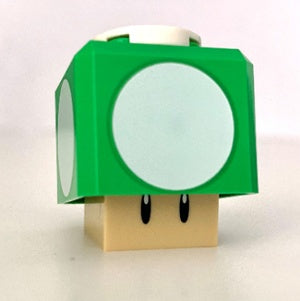 1-Up Mushroom LEGO Minifigure