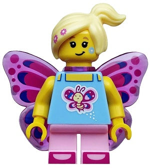 Butterfly Girl LEGO Minifigure