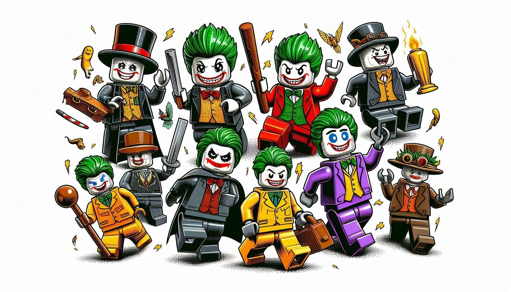Top 15 Most Expensive Joker LEGO Minifigures