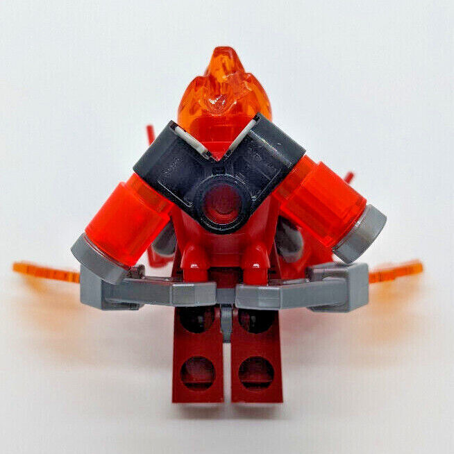 NEW LEGO Minifigure Ultra Agents -  Infearno (uagt009) 70162 Villian w Dynamite - StudBee