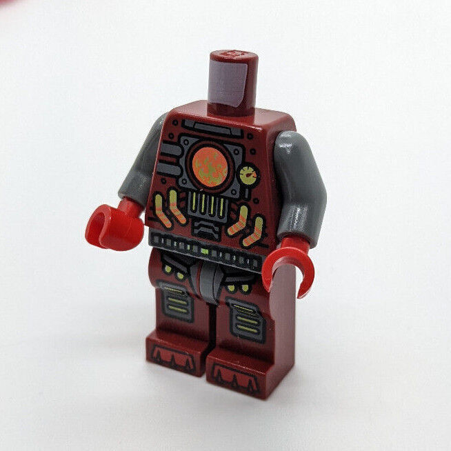 NEW LEGO Minifigure Ultra Agents -  Infearno (uagt009) 70162 Villian w Dynamite - StudBee