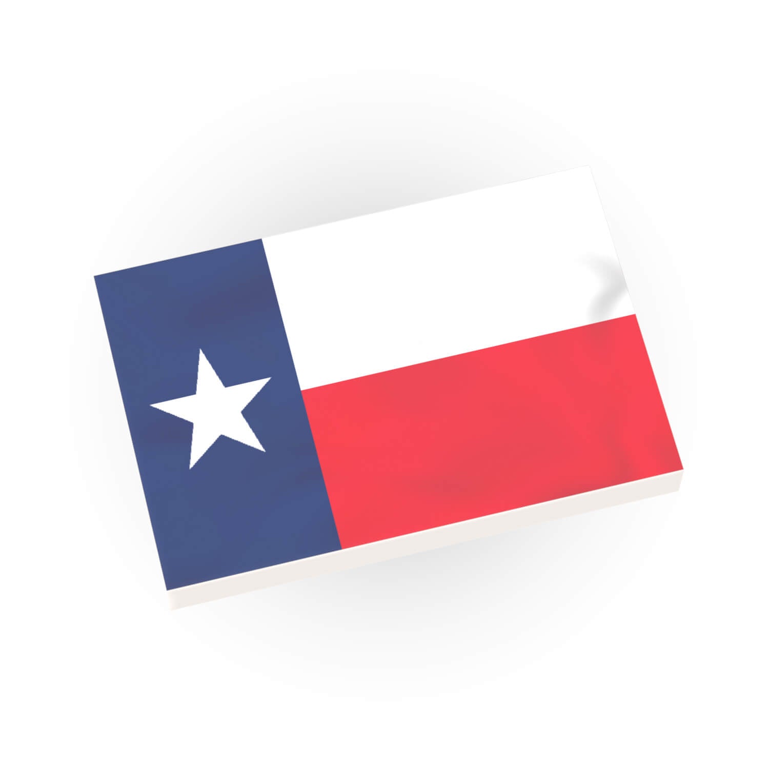 Texas Custom Flags Texas State Flag - Custom Printed - Made Using a LEGO® Tile