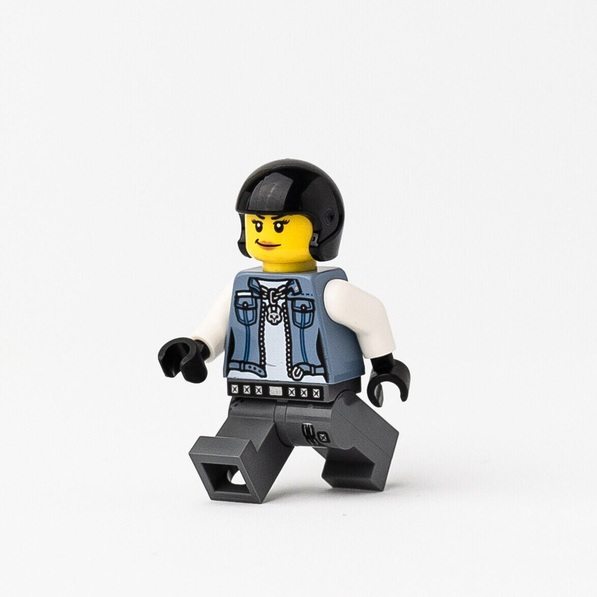 New LEGO Joey Motorcycle Minifigure - Hidden Side - 70421 (hs026)