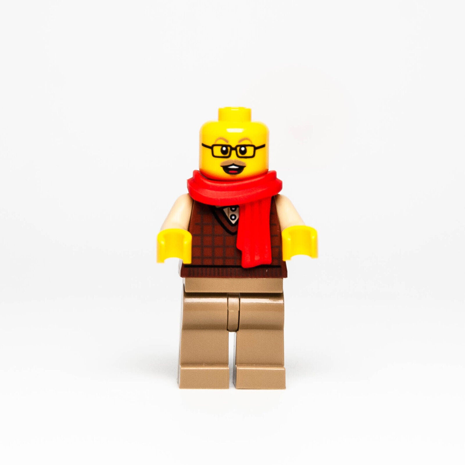 New LEGO City Minifigure: Top Hat Tom (hol249) 60303 Holiday Winter Village (wtr