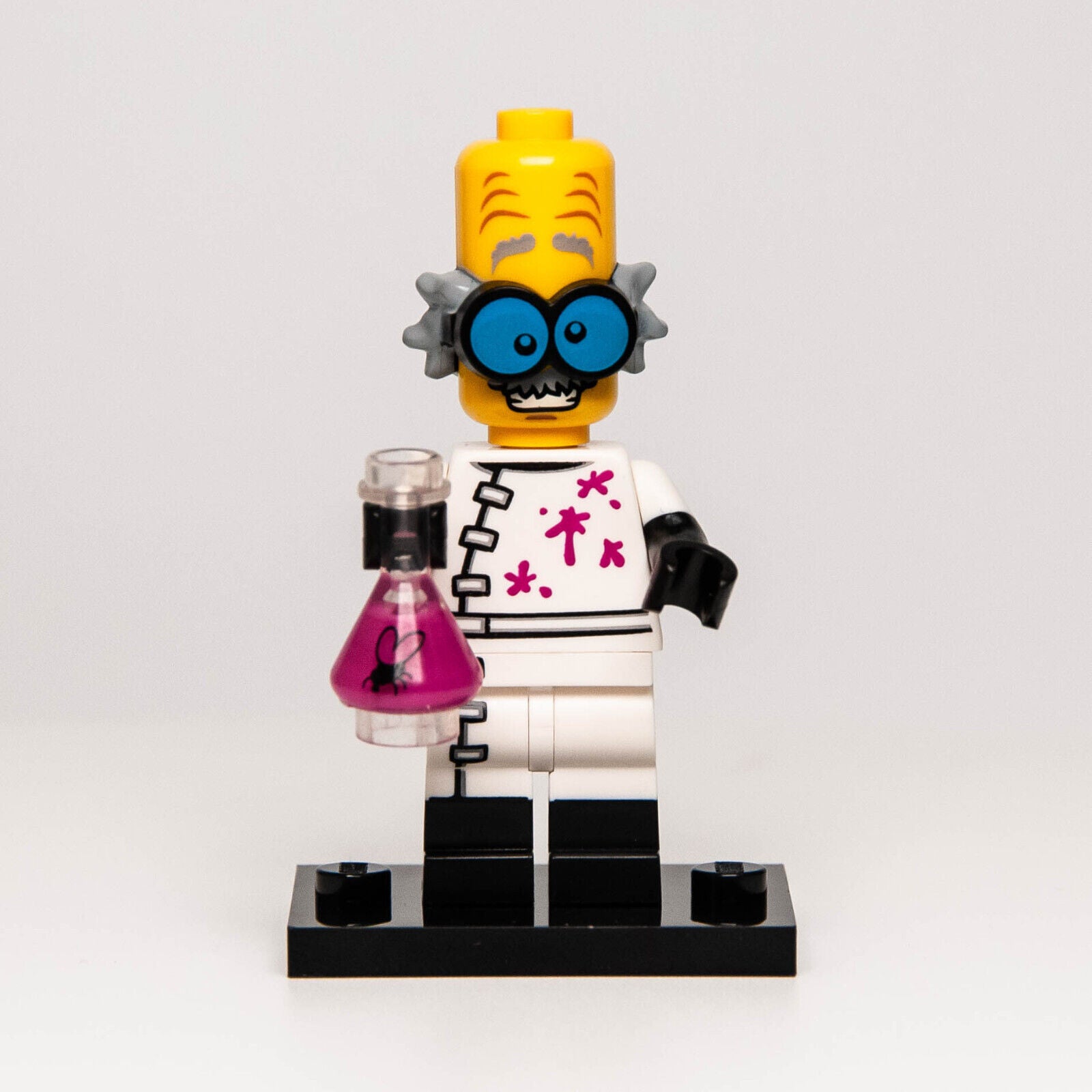 New LEGO Monsters CMF Series 14 Crazy Monster Mad Scientist (col14-3) 71010 (blk - StudBee