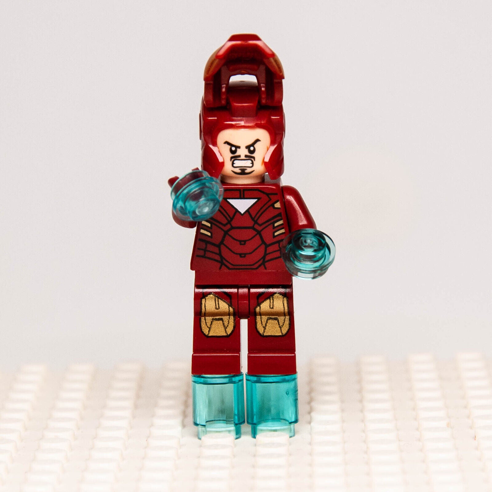 Lego Avengers Minifigure - Iron Man Mark 6 Armor (sh015) 30167 6867 - StudBee